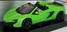 Motormax 1/24 Scale Metal Model 79326 McLaren 650s Spider - Green