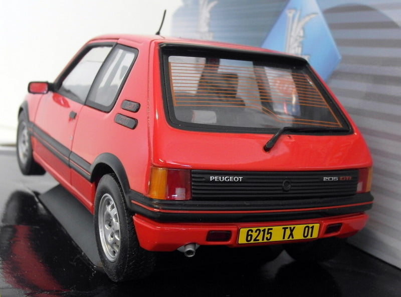 Solido 1/18 Scale Diecast - 8153 Peugeot 205 GTi 1.9 1993 Red
