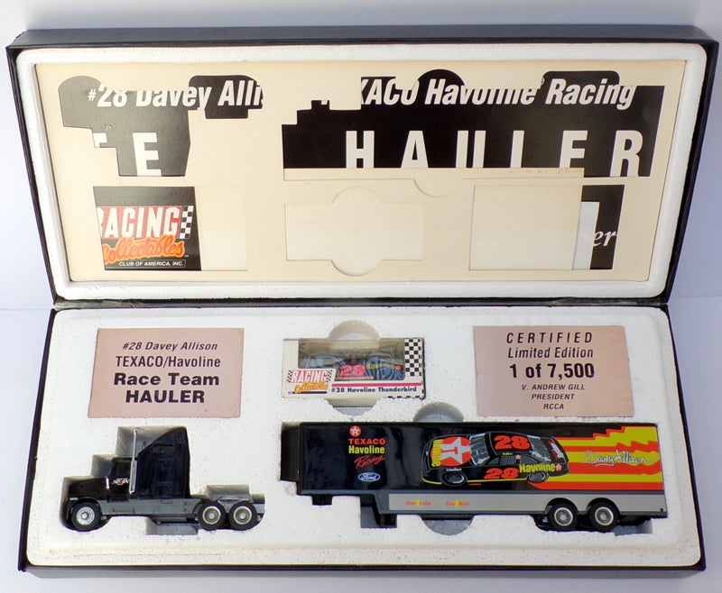 Racing Collectables 1/64 Scale 17500 - Davey Allison Racing Team Hauler