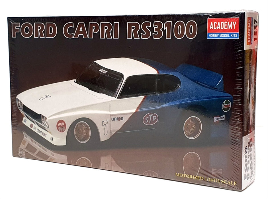 Academy Minicraft 1/24 Scale Kit 1537 - Ford Capri RS3100 Motorized - SEALED