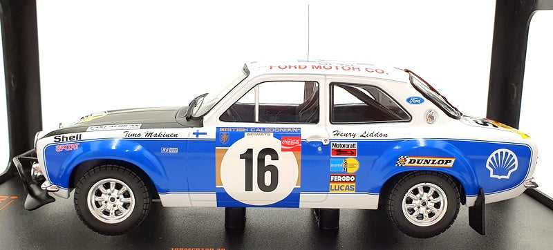 IXO 1/18 Scale 18RMC075D - Ford Escort MK1 RS 1600 #16 Safari 1973 T.Makinen