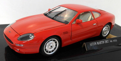 Guiloy 1/18 Scale Diecast - 67532 Aston Martin DB7 Red