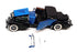 Franklin Mint 1/24 Scale 251022R - 1933 Duesenberg J Victoria - Blue/Black