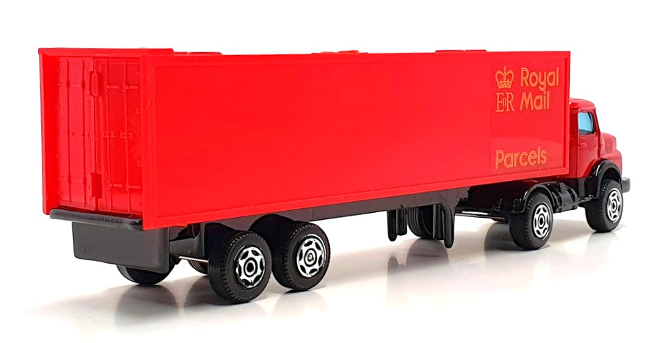 Corgi 18cm Long 1144 - Mercedes Benz Truck & Trailer Royal Mail - Red