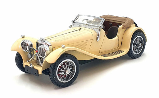 Franklin Mint 1/24 Scale 5122H - 1938 Jaguar SS 100 - Cream