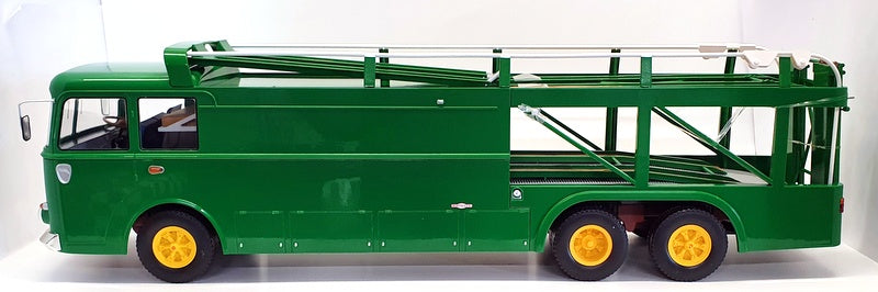 Norev 1/18 Scale 187702 - 1970 Fiat Bartoletti 306/2 Racing Transporter - Green