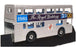 Matchbox Appx 12cm Long Diecast KRW-15 - The Londoner Bus Royal Wedding 1981