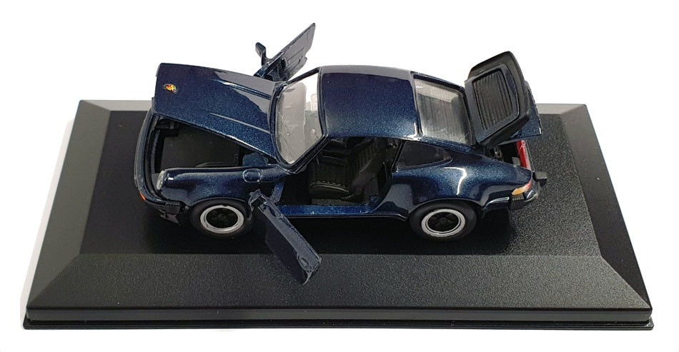 NZG 1/43 Scale Diecast 9822A - Porsche Turbo - Met Blue