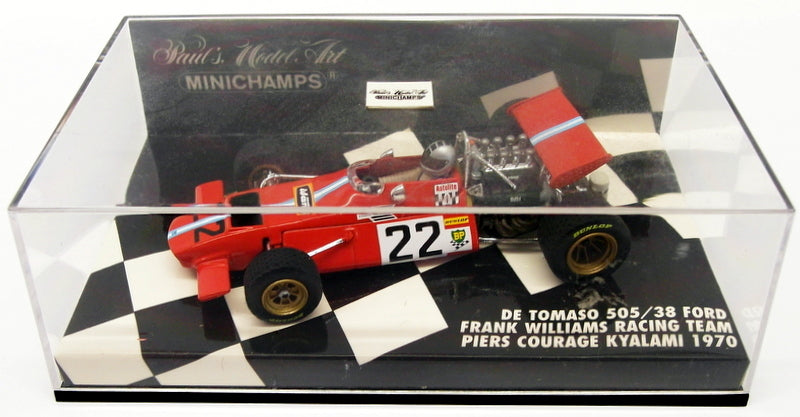 Minichamps 1/43 Scale Model Car 400 700022 - F1 De Tomaso 505/38
