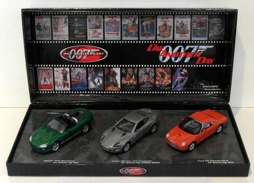Minichamps 1/43 Scale 402 041202 - James Bond 007 3 Piece Set - Die Another Day