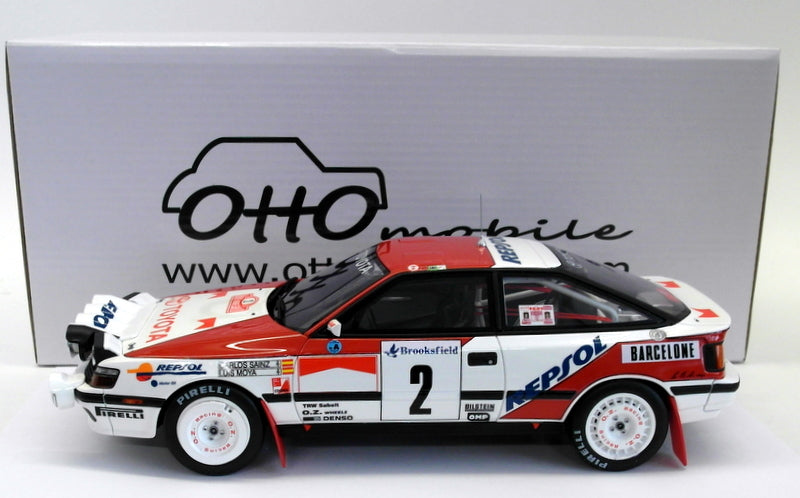 OTTO 1/18 Scale Resin - OT239 Toyota Celica ST165 Rally Monte Carlo 1991 C.Sainz