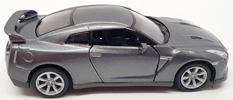 Kinsmart 1/36 Scale KT5340 - 2009 Nissan GTR R35 Pull Back & Go  - Grey
