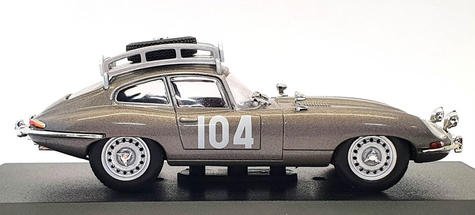 Atlas Editions 1/43 Scale 4 641 115 - 1961 Jaguar E Type - #104 Monte Carlo