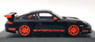 Minichamps 1/43 Scale WAP 020 128 17 - Porsche 911 GT3RS - Black/Orange
