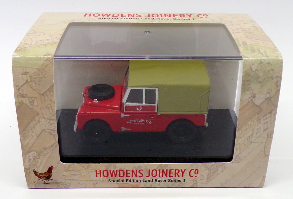 Oxford Diecast 1/43 Scale TRUCK05 - Land Rover Series 1 - Howdens