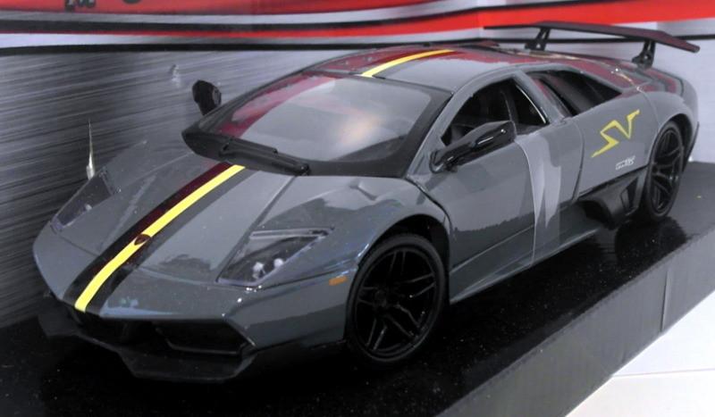 Motor Max 1/24 Scale Diecast 73350 - Lamborghini LP 670-4 - Grey