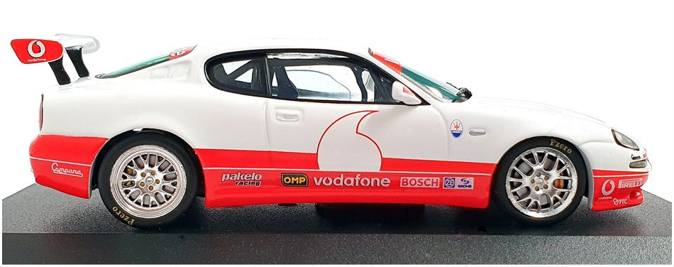 Ixo 1/43 Scale GTM015 - Maserati Trofeo Presentation Car "Vodafone" - White/Red