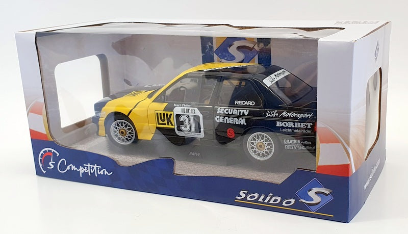 Solido 1/18 Scale Diecast S1801508 - 1988 BMW E30 DTM #31K.Thim