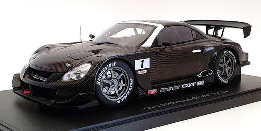 Autoart 1/18 Scale 80632 - Lexus SC430 Super GT 2006 Test Car - Carbon Black