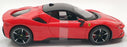 Burago 1/24 Scale Model Car #18 26028 - Ferrari SF90 Stradale - Red