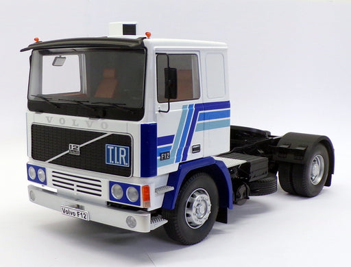KK Scale Road Kings 1/18 RK180033 - 1977 Volvo F12 Tractor Truck - Blue/White