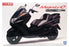 Aoshima 1/12 Scale Model Kit 54413 - Yamaha Majesty C Motorbike