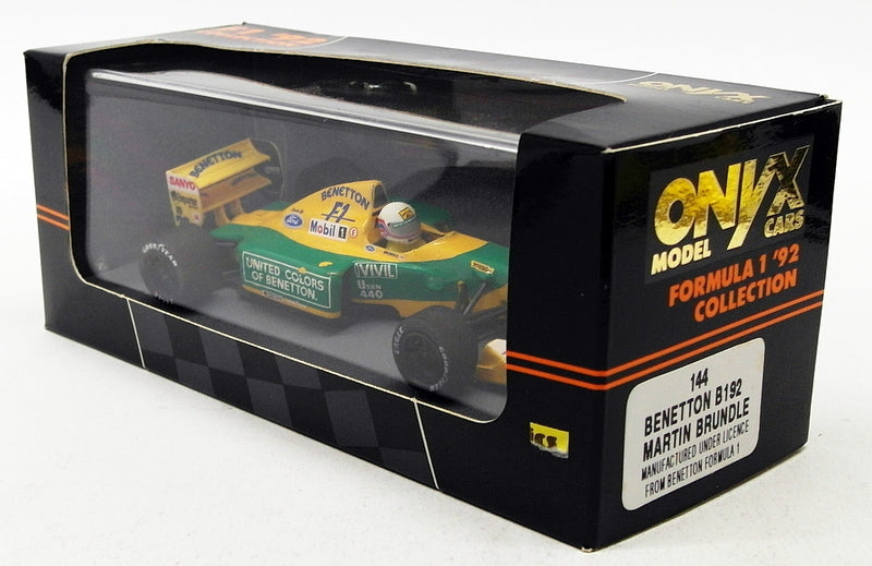 Onyx 1/43 Scale Diecast 144 - F1 '92 Benetton B192 - #20 M.Brundle