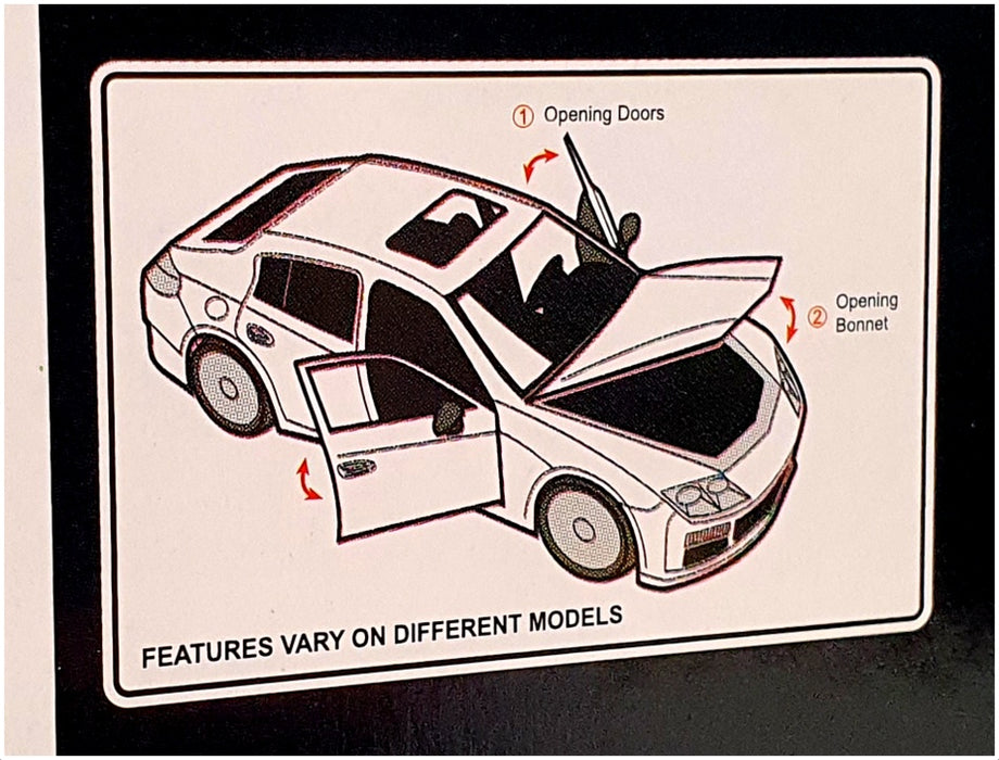 Welly NEX 1/24 Scale Diecast 22515TI-W - Nuova Fiat 500 Taxi - Yellow