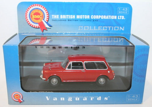 Vanguards 1/43 Scale - VA05602 - Austin 1300 Estate - Flame Red