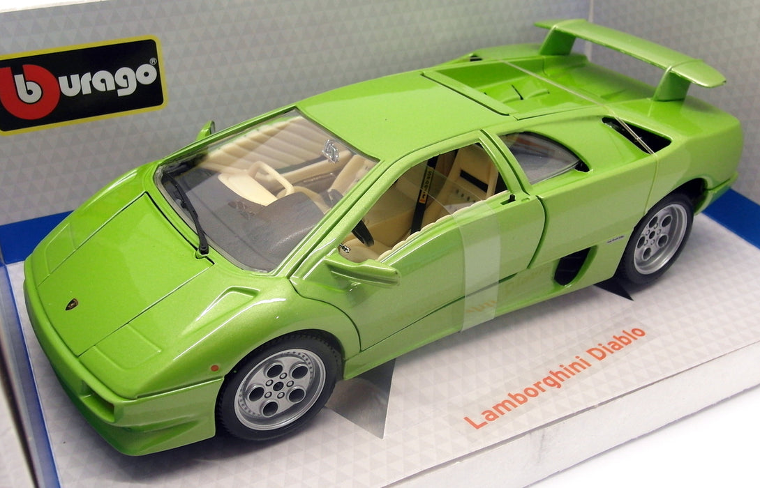 Burago 1/18 Scale - 18-12042 Lamborghini Diablo Metallic Green