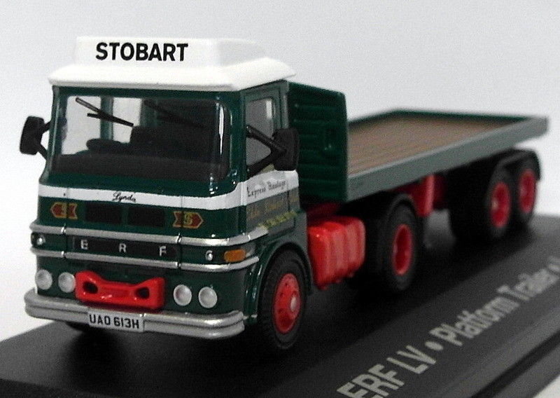 Atlas Editions 1/76 Scale 4 649 123 ERF LV Platform Trailer Lynda Eddie Stobart
