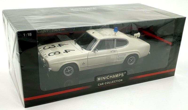 Minichamps 1/18 Scale Diecast 150 089090 - Ford Capri Autobahn Police
