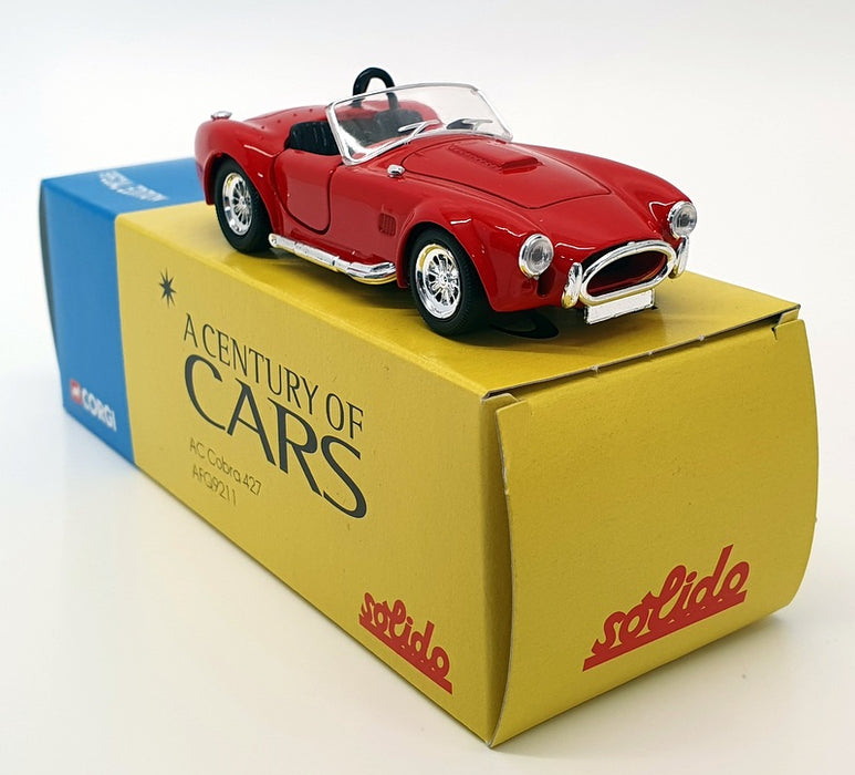 Solido A Century Of Cars 1/43 Scale AFQ9211 - AC Cobra 427 - Red
