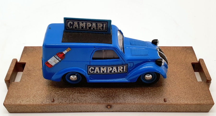 Brumm 1/43 Scale Diecast R54 - Fiat 500 Van - Campari