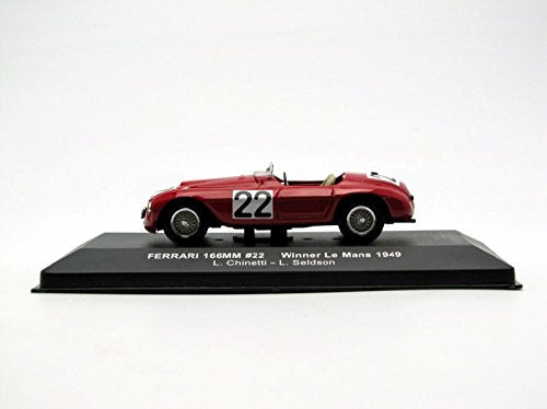IXO Models 1/43 Scale Diecast LM1949 - Ferrari 166MM #22 Winner Le Mans 1949