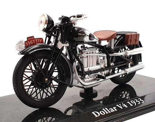 Atlas Editions 1/24 Scale 4 658 121 - 1933 Dollar V4 Motorbike