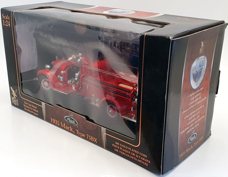 Road Signature 1/24 Scale 20098 - 1935 Mack Type 75BX - Red