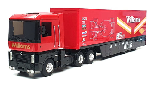 Eligor 1/43 Scale 11355 - Renault Magnum F1 Transporter Truck - Red