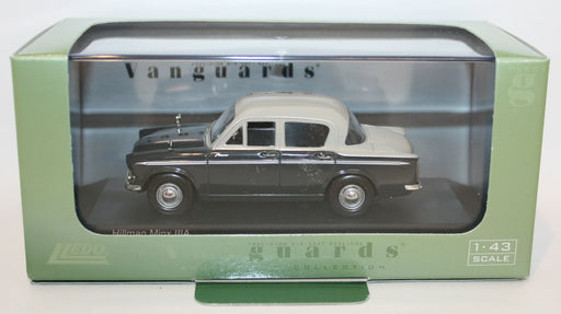 Vanguards 1/43 Scale Diecast VA06807 - Hillman Minx IIIA - Grey & Blue