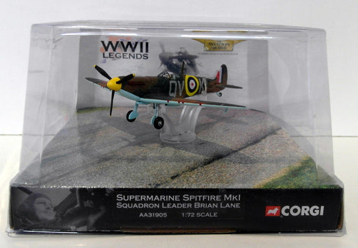 Corgi 1/72 AA31905 Supermarine Spitfire Mk1 Sqn leader Brian Lane
