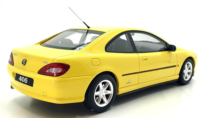 Otto Mobile1/18 Scale Resin - OT897 Peugeot 406 V6 Coupe - Yellow