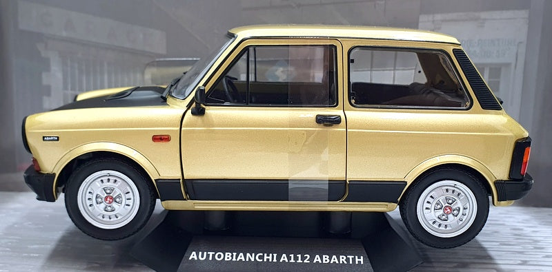 Auto Da Collezione Autobianchi A112 Abarth 1/18 - Modello In Miniatura Bronze Metallizzato - Foto 13