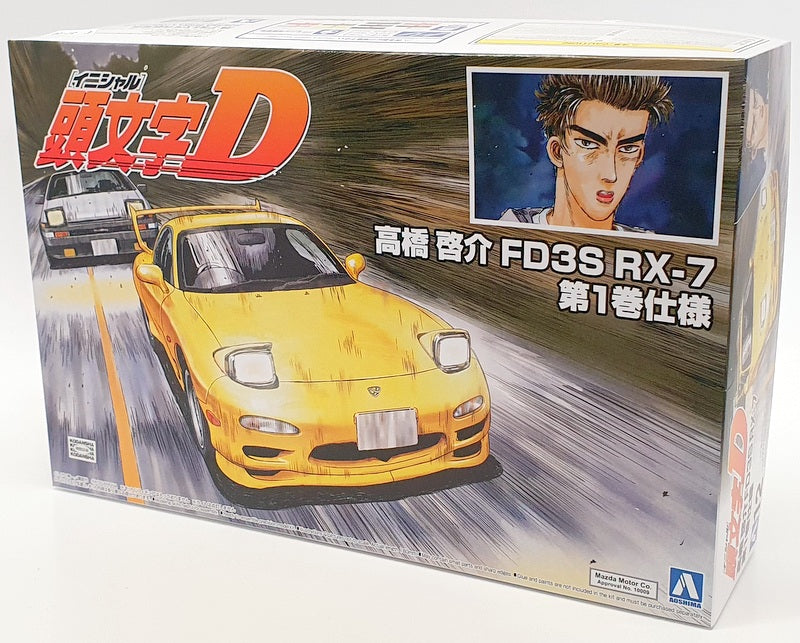 Aoshima 1/24 Scale Model Car Kit 56219 - Takahashi Keisuke FD3