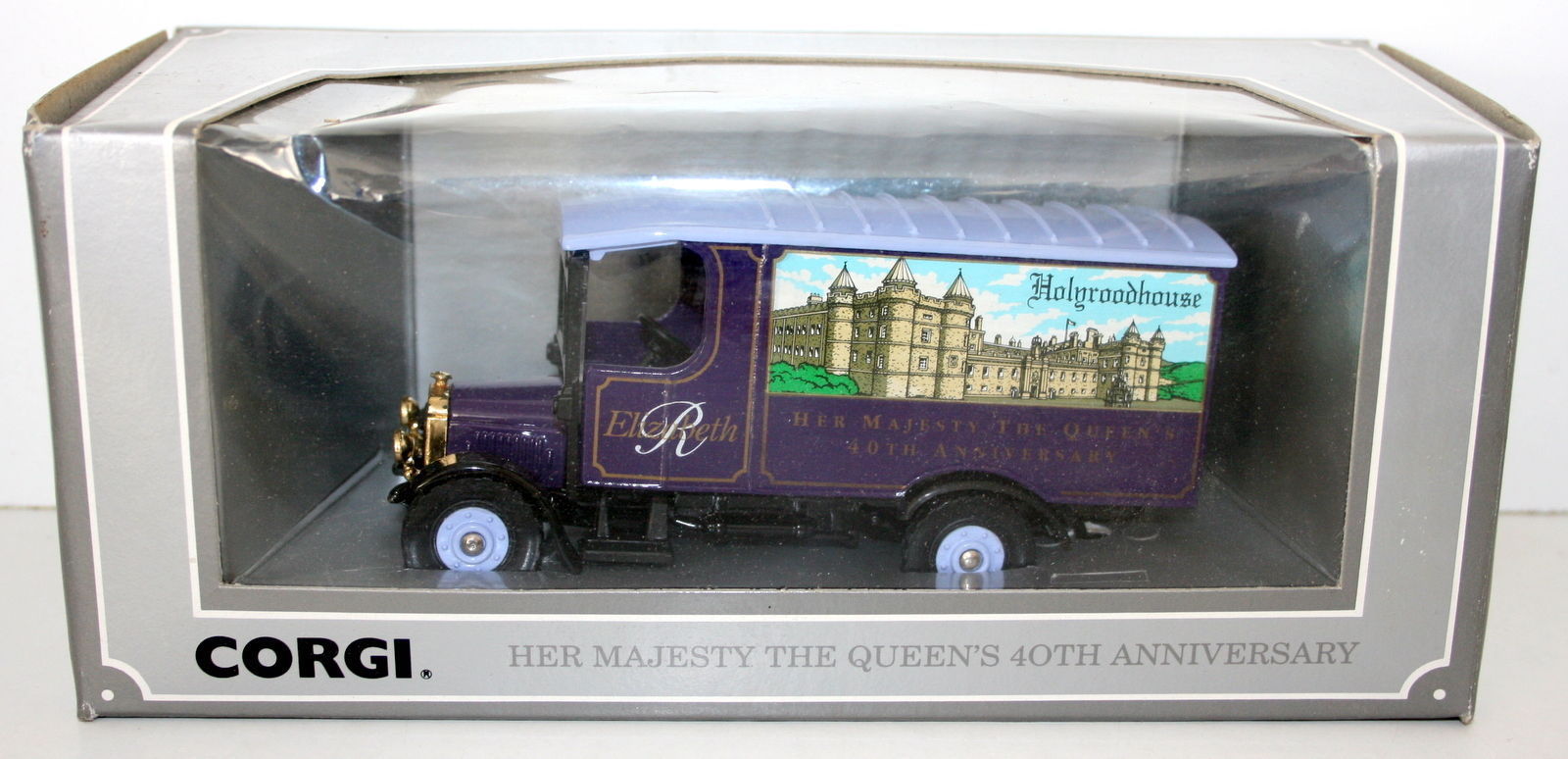CORGI - 97153 HER MAJESTY THE QUEEN'S 40TH ANNY - HOLYROOD ROUSE THORNYCROFT VAN