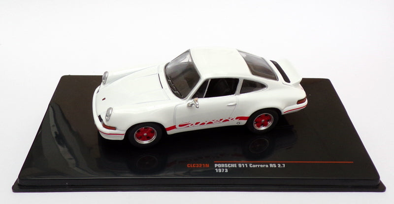 Ixo 1/43 Scale CLC321N - 1973 Porsche 811 Carrera RS 2.7 - White