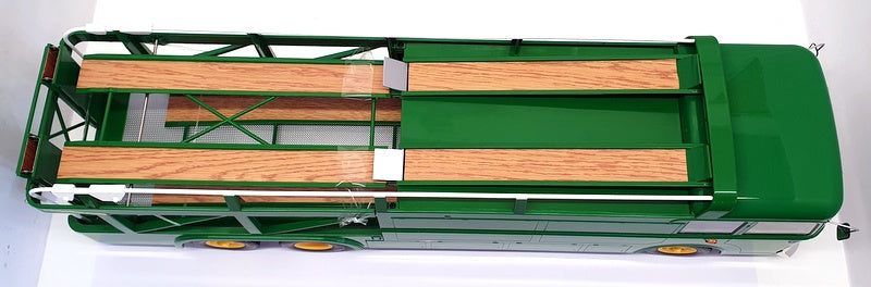 Norev 1/18 Scale 187702 - 1970 Fiat Bartoletti 306/2 Racing Transporter - Green