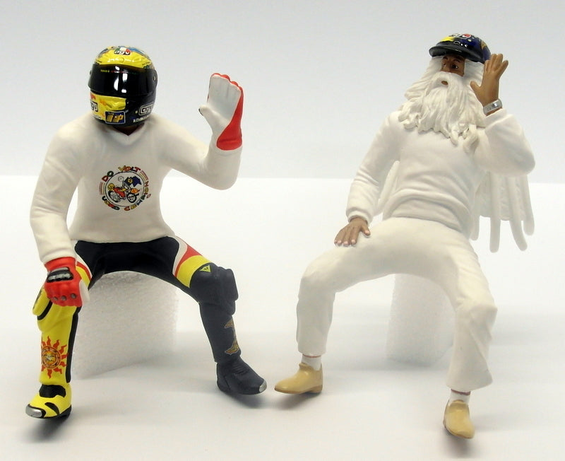 Minichamps 1/12 Scale 312 990096 Valentino Rossi + Angel GP 250 Figurine Rio 1999