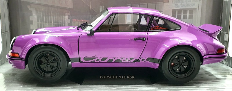 Solido 1/18 Scale Diecast S1801114 - Porsche 911 RSR 1973 - Purple SF