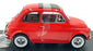 KK Scale 1/12 Scale Diecast KKDC120031 - Fiat 500 F 1968 - Red