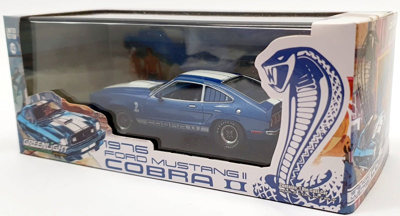 Greenlight 1/43 Scale Model Car 86336 - 1976 Ford Mustang II Cobra II